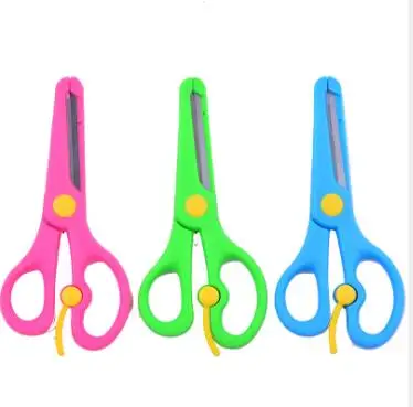 Preschool Training craft paper Children Safety Scissors Toddlers Classroom Beautiful Scissors