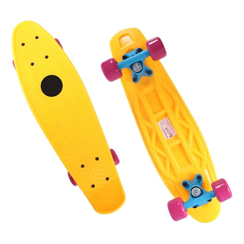 Custom Cruiser Plastic Fish Skateboard 22 Inch Skate Board