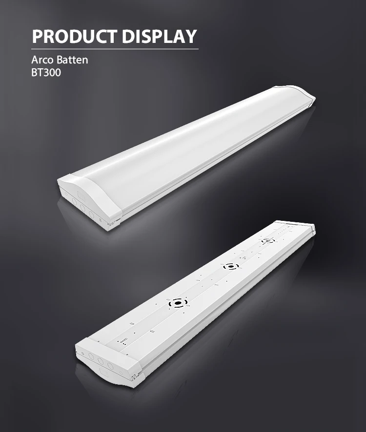Toppo low-glare 36W AC200-240V 160LM/W 4 ft linear batten lights ceiling office pendant linear led batten light led batten light