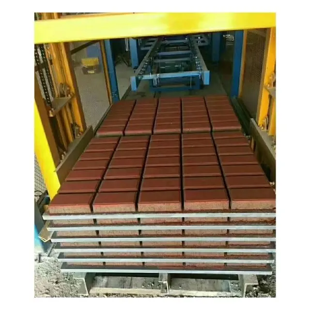 Chinese Manufacturer QT4-15 Fully Automatic Concrete Hollow Block Making Machine in Philippines