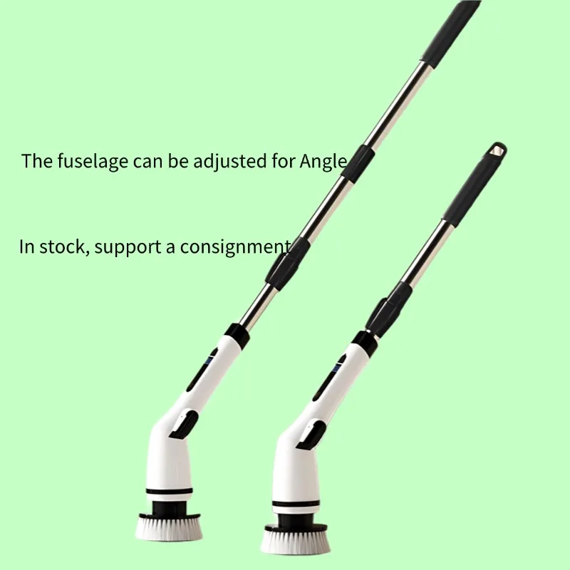 Щетка аккумуляторная электрическая с длинной ручкой