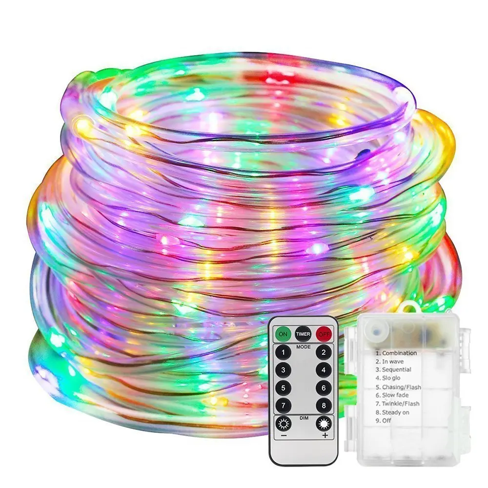 
Factory Direct IP65 Led Rope Outdoor Decoration Christmas Copper Fairy Light 