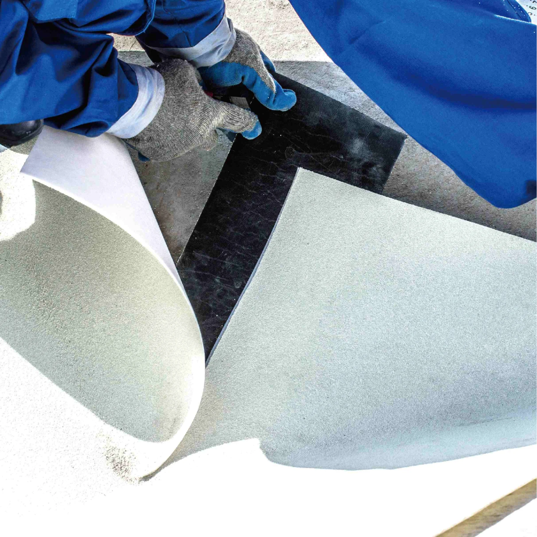 Предварительно применяемая самоклеящаяся гидроизоляционная мембрана CANLON MBP-Pro HDPE для водонепроницаемости ниже класса