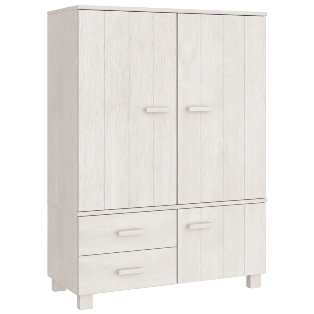 Factory Wardrobe White 99x45x137cm Solid Pine Wood Custom Made Bedroom Wardrobe Designs Clothes Cabinet Solid Metal Wardrobe