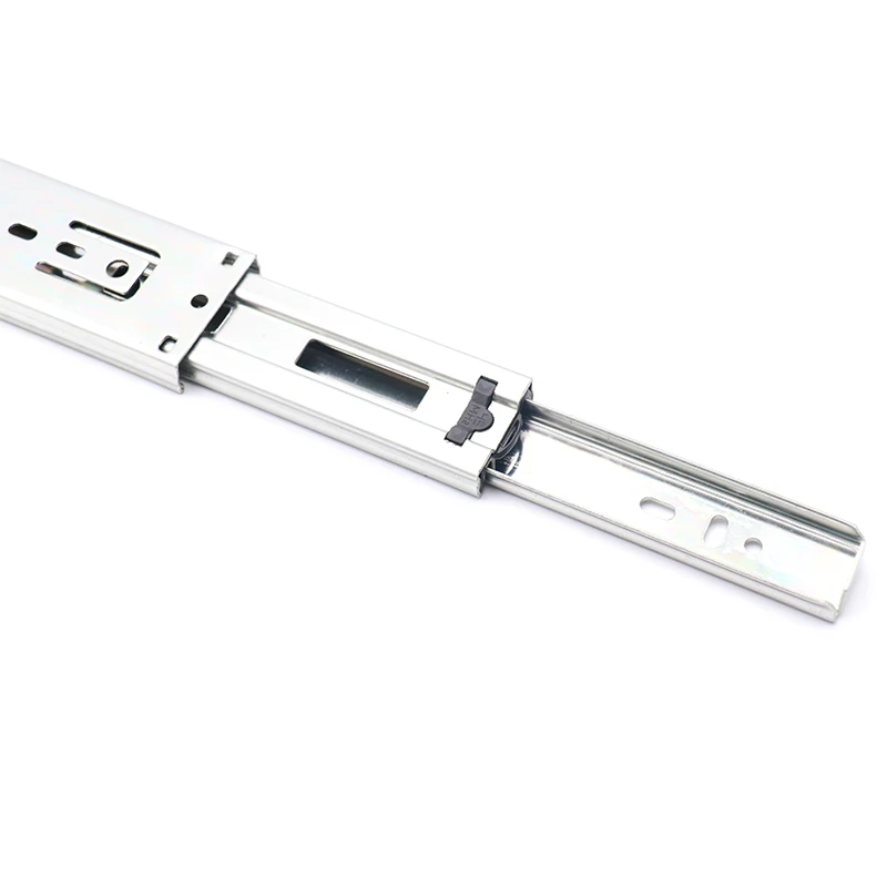 45mm Width Telescopic Channel Cheap Furniture Soft Close Slide Cabinet Concealed Hydraulic Drawer Sliders