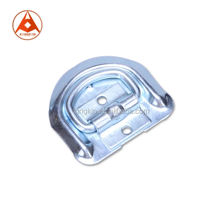 Lashing D Ring Zinc Plated Rope Ring Tie Down Anchor Trailer