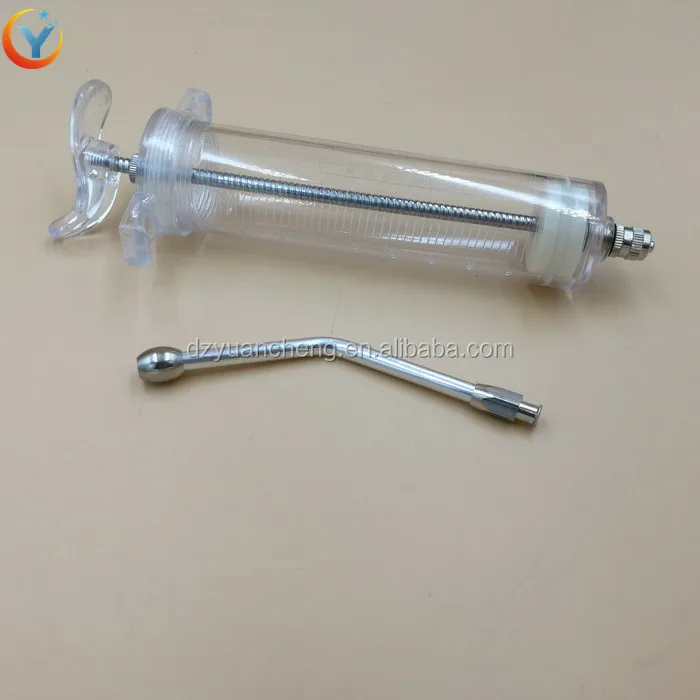 Veterinary Drencher Feeding Medicine Gun Automatic Syringe Injector Feeding Syringe for bird