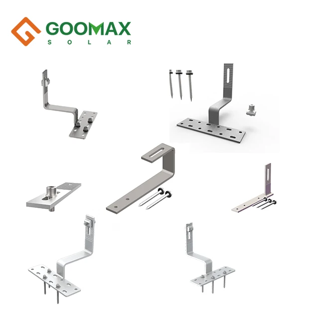 GOOMAX adjustable angle front leg and rear leg wall mounting balcony mounting brackets