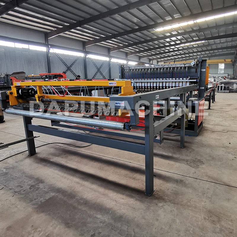European design 4-12mm Reinforcement Trench Mesh Steel Rebar Welded Machine