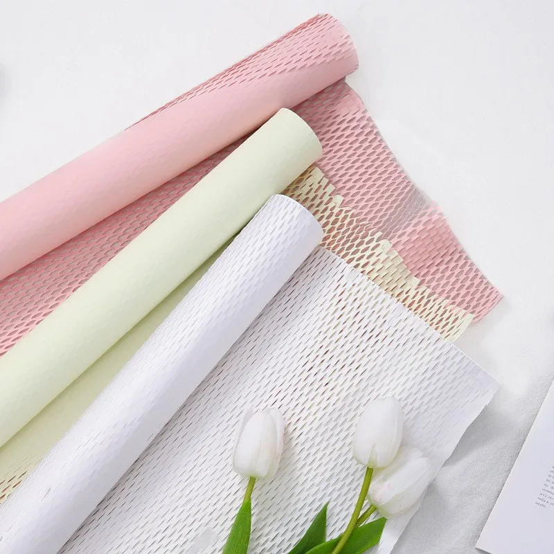 Manufacturing Mini Honeycomb Paper Manufacturer Made of Paper Orange Honeycomb Paper