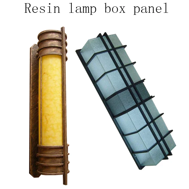  medial room wall panel onyx lamp high end bathroom resin decoration