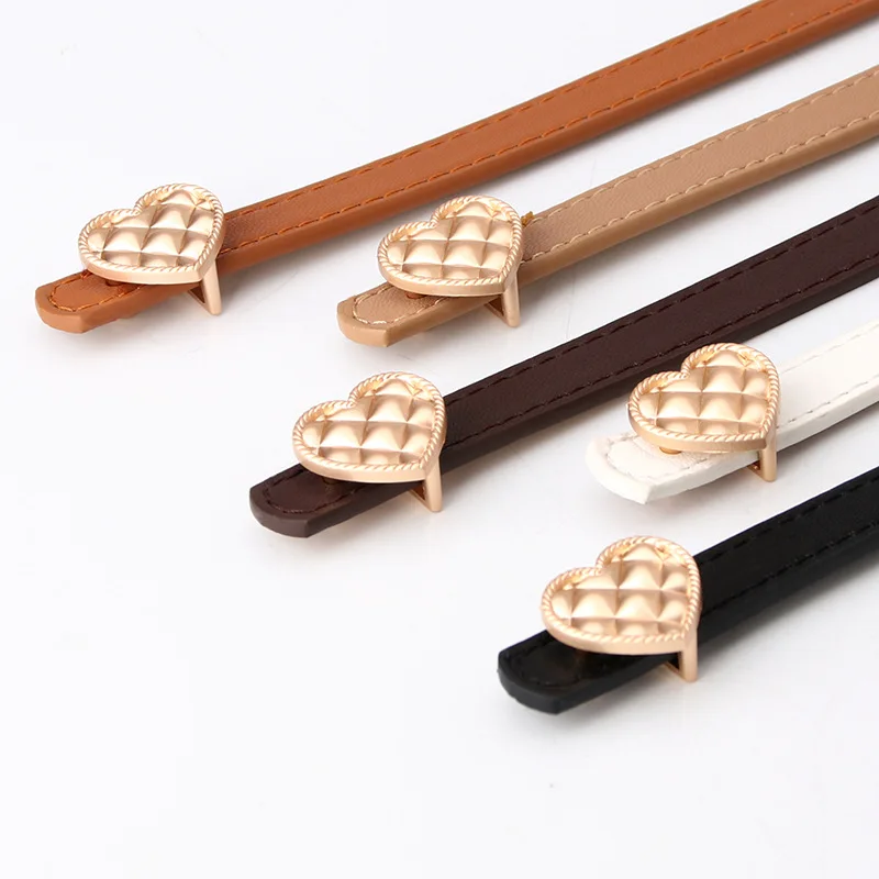 Arrival Fashion Jeans Dress Pants Girls Belt High Quality New Skinny Belt PU Leather Belt Bling Bling School Kids Logo Unit