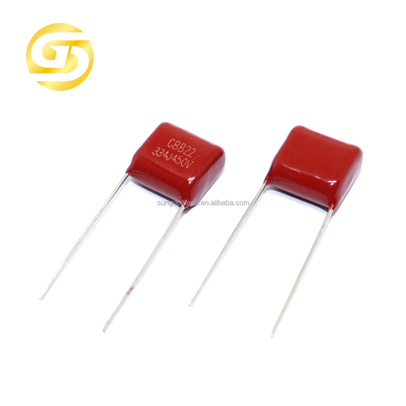 Polyester film capacitor CBB22 155J 400V 400V1.5UF Pin pitch 25mm 1.5MFD 400V