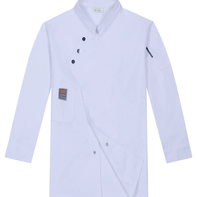 Loose kitchen uniforms for men and women in hotel cooking kitchen