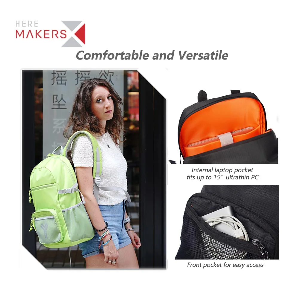 China wholesale Laptop 15 inch Light weight sports outdoor waterproof backpack bag school bagpack
