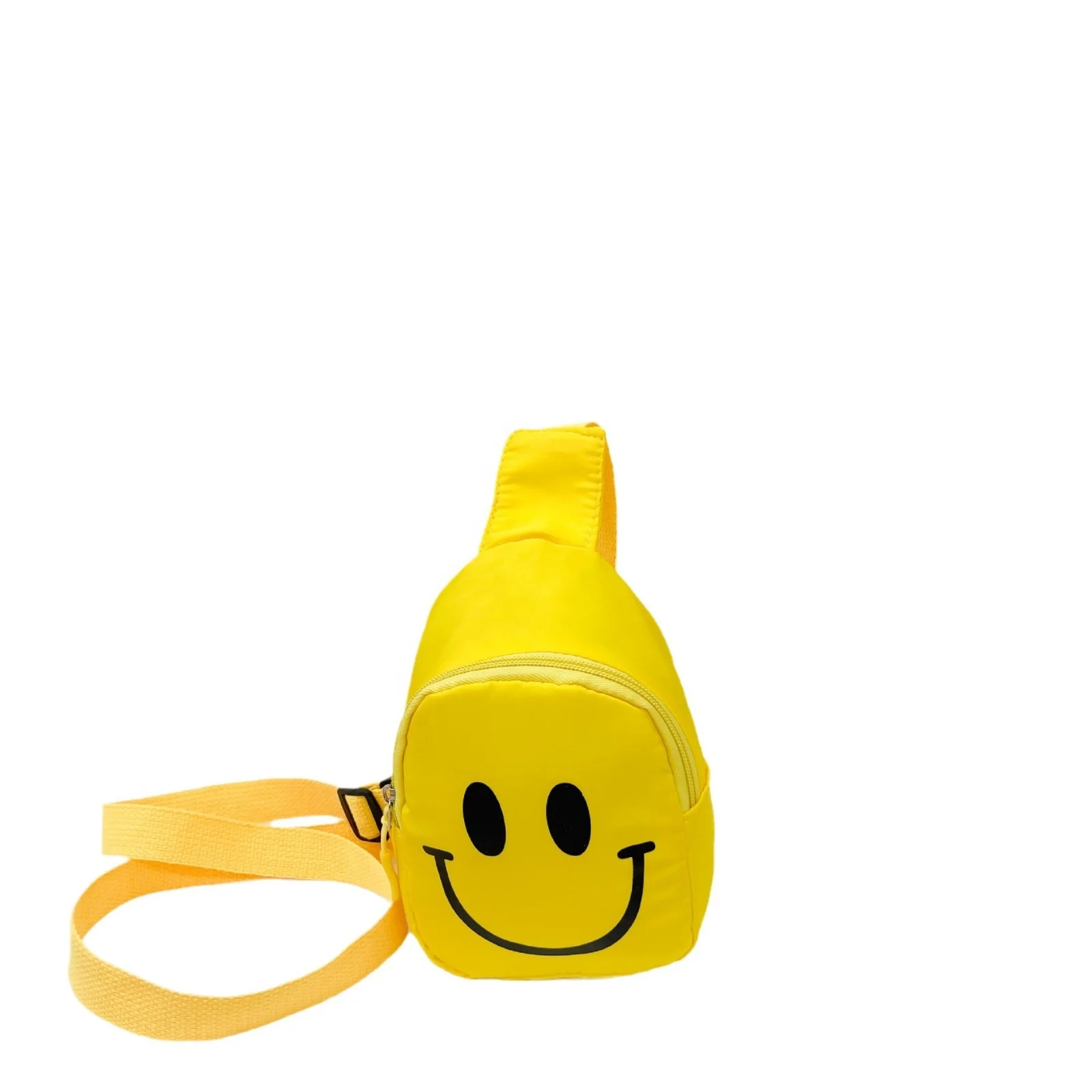 yuwei New fashion smile chest waist fanny packs bag Toddlers sling shoulder crossbody bag school bag kids backpack