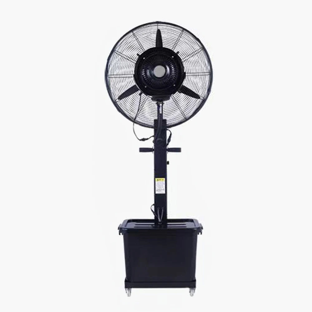 26 30 Inch Industrial Fan 110V 220V Spray Fan Humidifier Cooling Flexible Electric Mist Fan