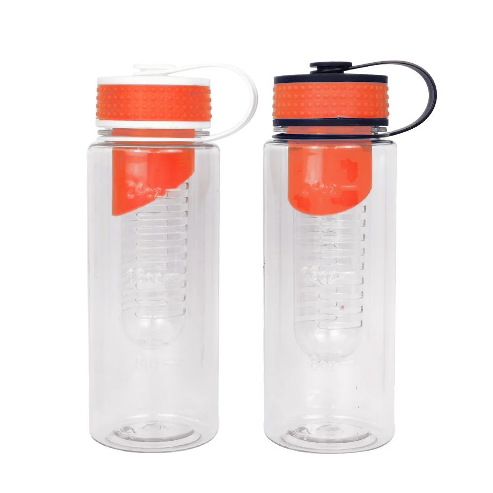 
2021new promotion prices 500ml 750ml 1000 ml 1liter empty bpa-free plastic water bottle modern sport water bottle with infuser 