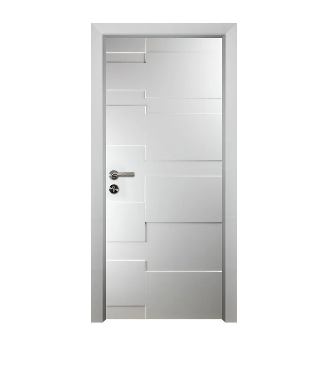 Modern Luxury  Designs Reasonable Single Interior Asian Natural Solid Teak Wooden Single Internal Carving Doors