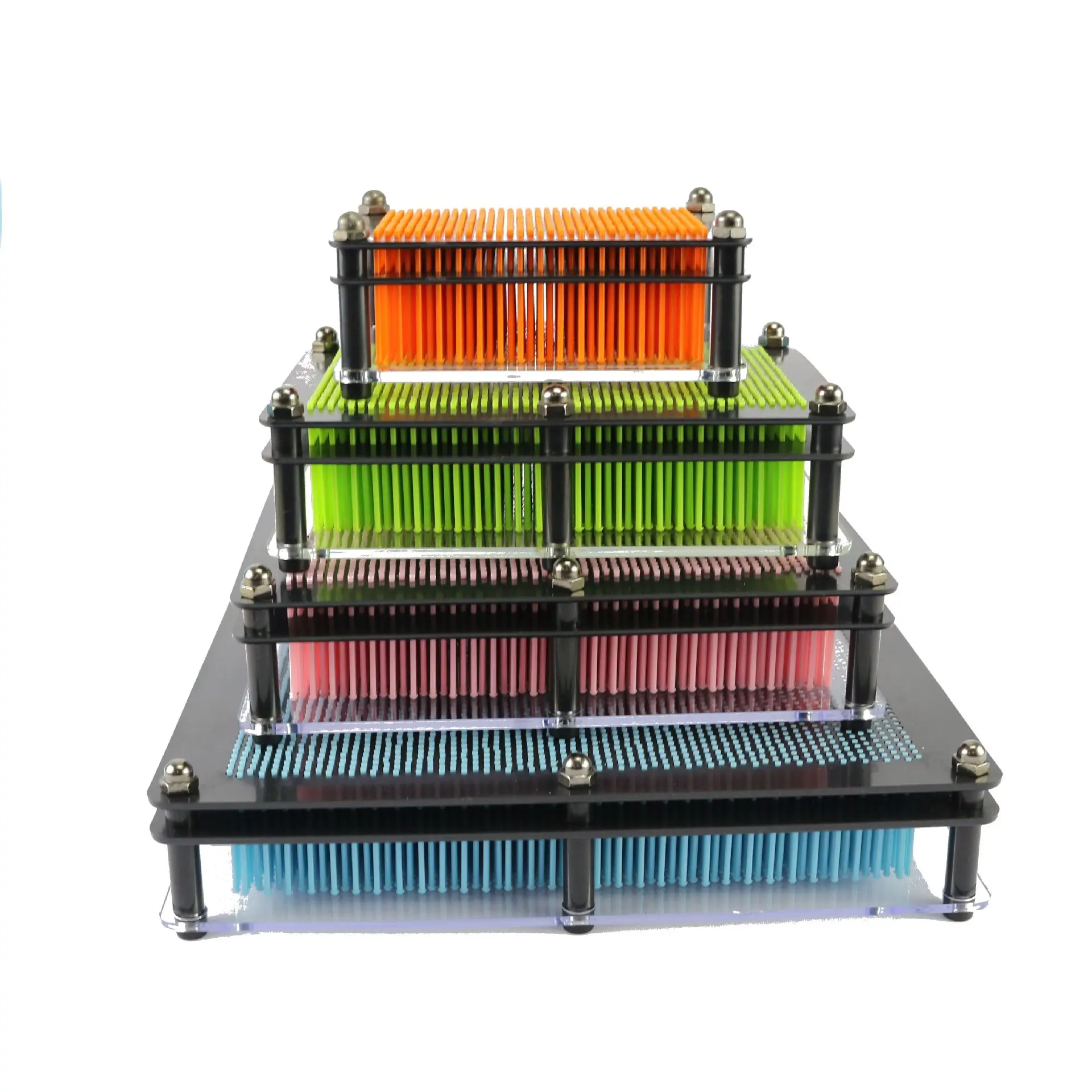 Pin Art 3D Sculpture DIY Needle Carving Magic Figurine Mold Desk Toy Decoration Hogar Maison Decorative Room Ornament Home Decor