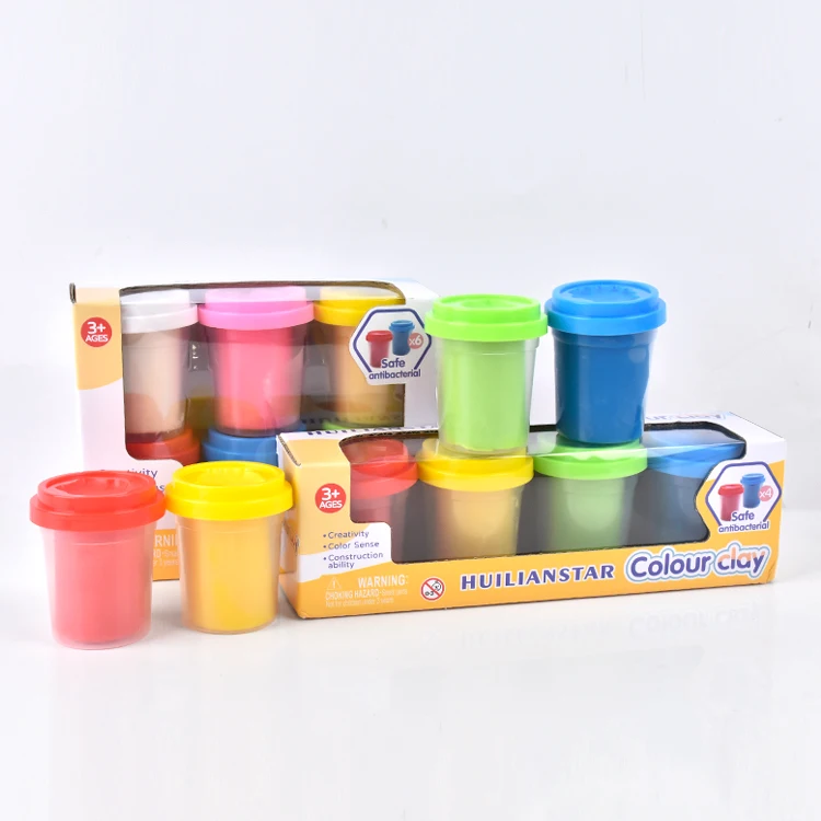 AKIA  color clay toys for kids plasticine model children natural diy playdough play dough