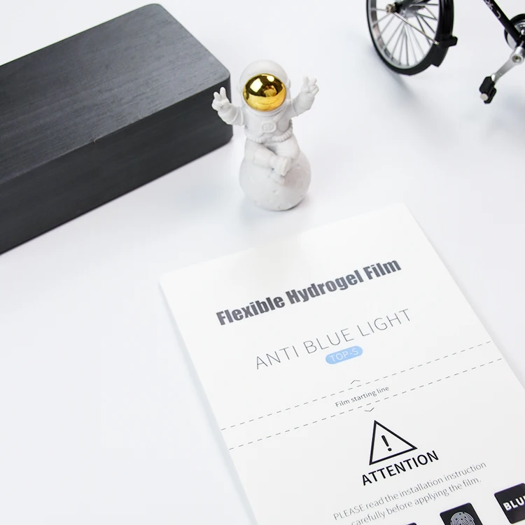 180*120mm TPU Hydrogel Film HD Clear Anti-Blue Ray Light Screen Protector For Any Model Size