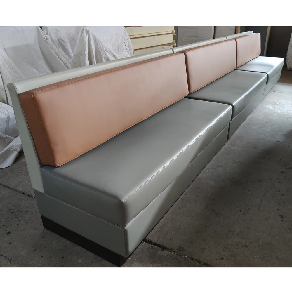 Vinyl booth sofa Restaurant booth seating restaurant booths