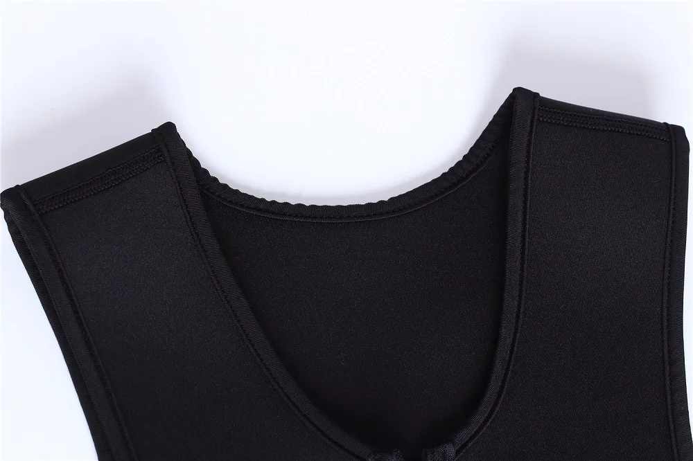 Sauna Mens Tank Top 5 Times Sweat Sauna Vest Slimming Body Shaper Hot Neoprene Sauna Suits For Men