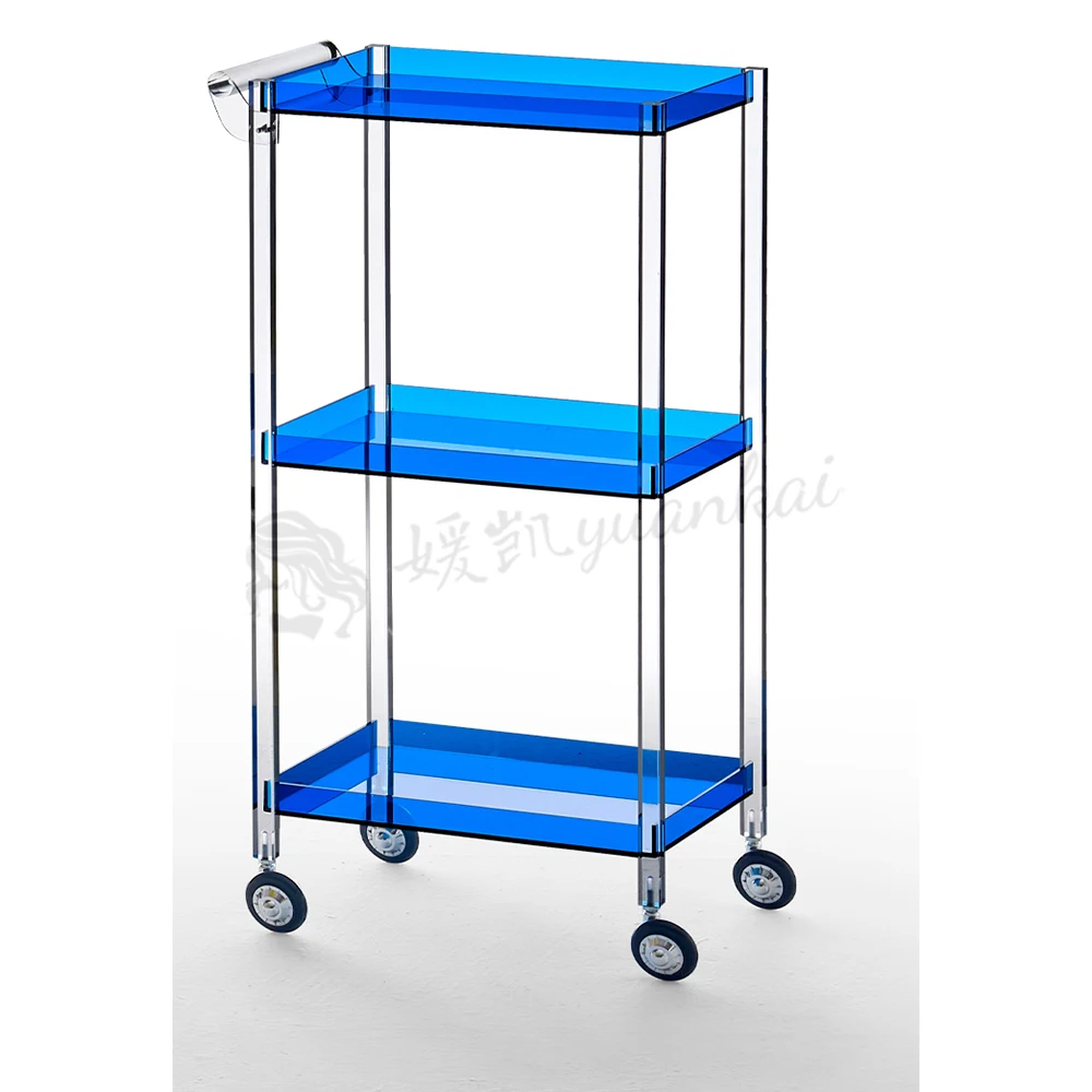 Wholesale salon furniture rolling lockers barber shop equipment barbershop trolley