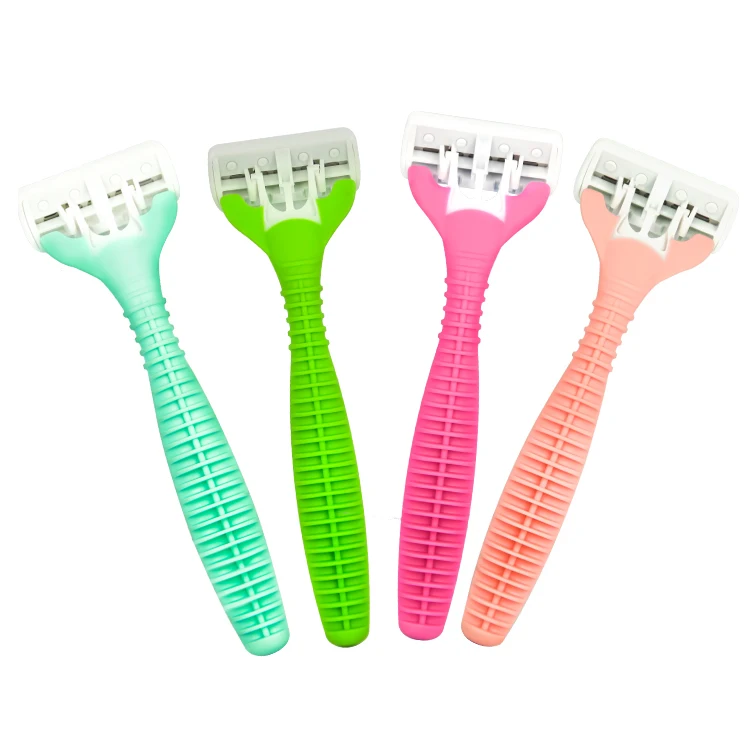 B603DR wholesale 6 six blade shaving razor blade system razor with changeable and open design cartridge for man woman