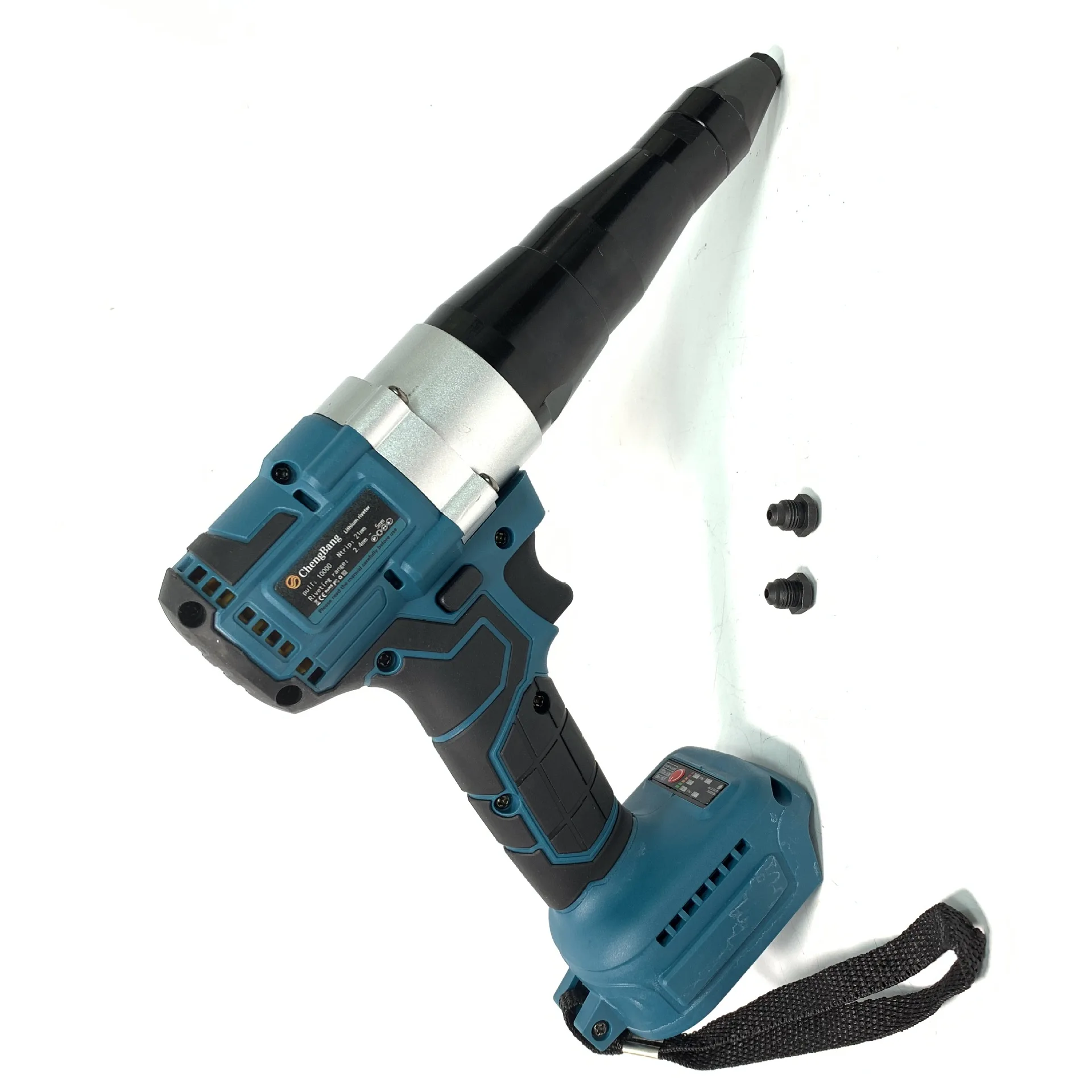 20V Portable Rechargeable Lithium Cordless Riveting Gun Brushless Automatic Electric Blind Riveter 2.4-5mm Electric Rivet Gun 05