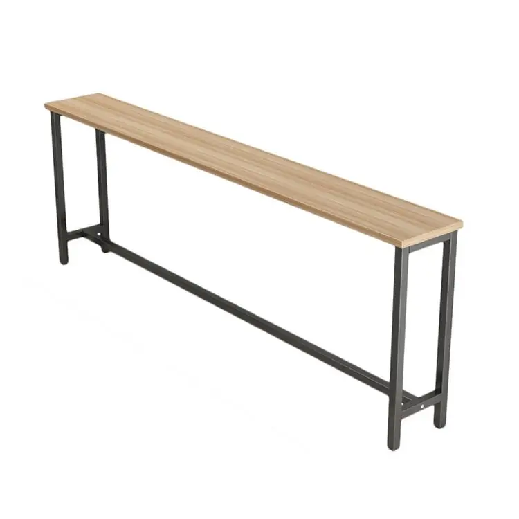 
Modern hallway table living room long table console table shelf 