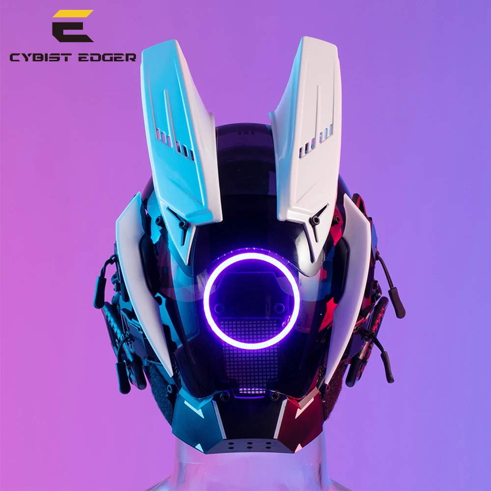 CYBER34  cyberpunk 2077 cyberpunk mask tactical helmet cosplay cyber mask samurai helmet