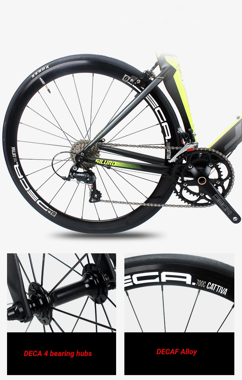 7 carbon fork road bike