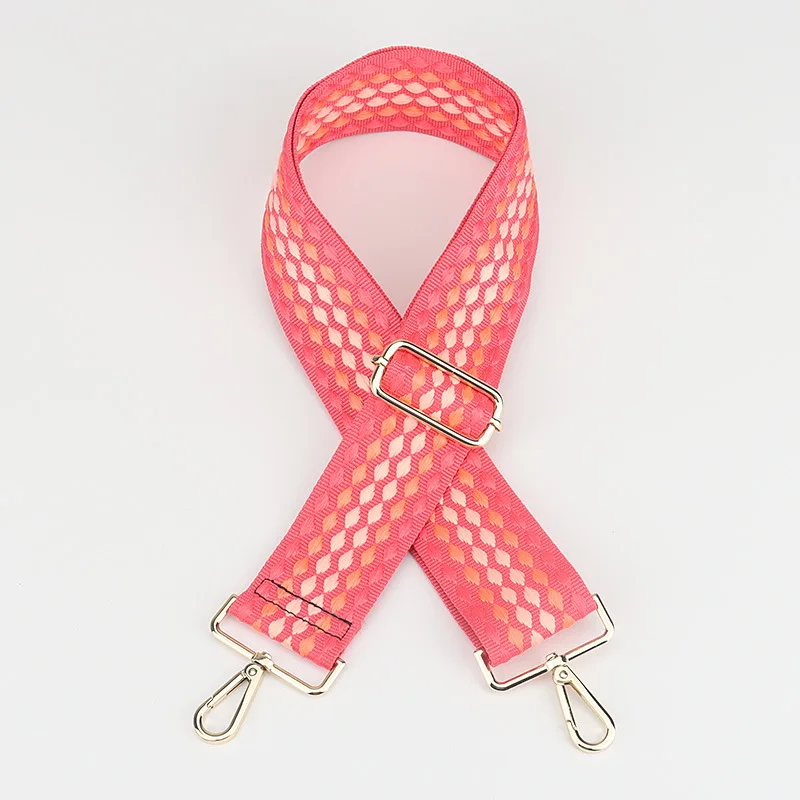 REWIN Fancy 5cm Wide Gradient Color Bag Accessories Shoulder Replacement Strap for Handbags