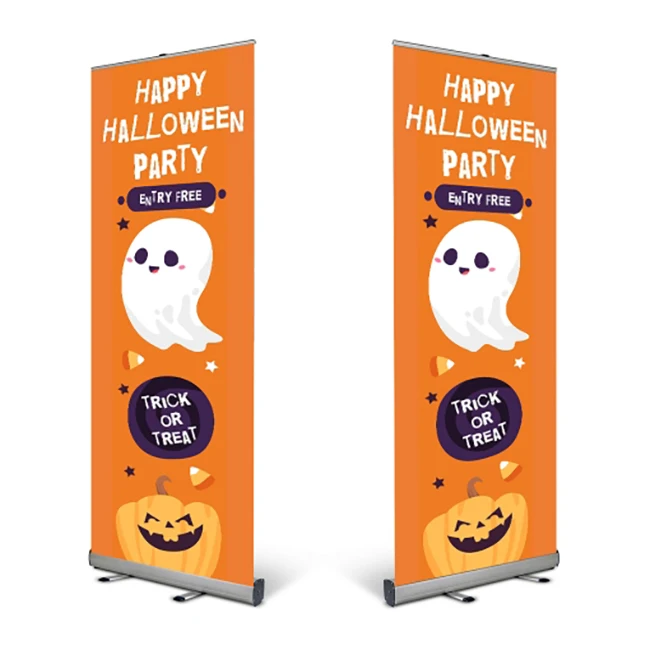 High Quality Trade Show Large Outdoor Rollup Banner Wedding Pull Up Banner Stands