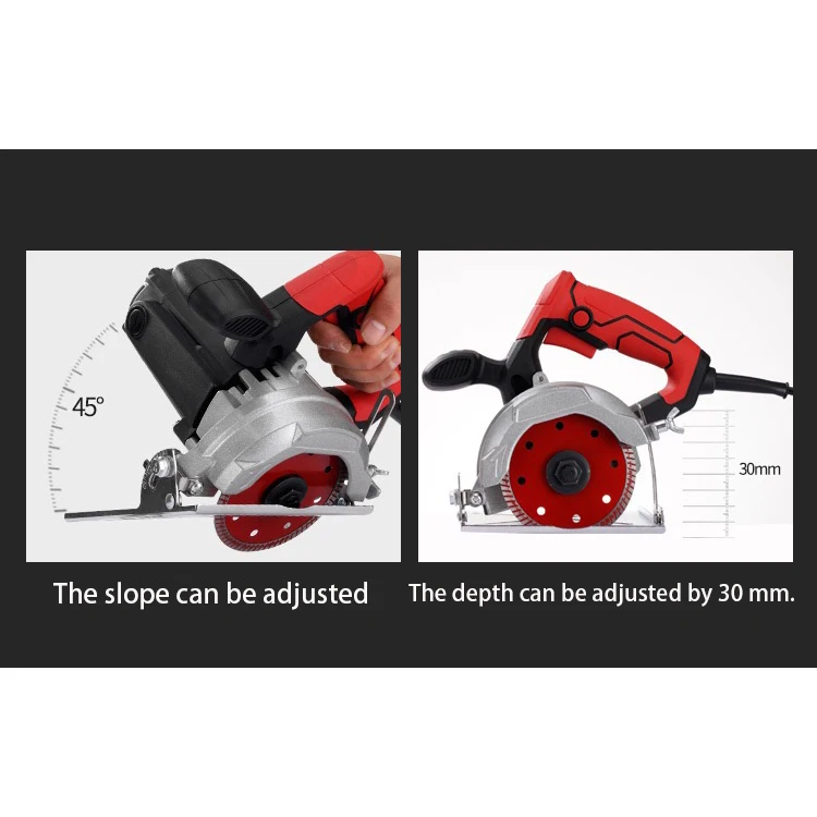 220v high quality power tools portable marble stone tile plate cutting machine electric saw