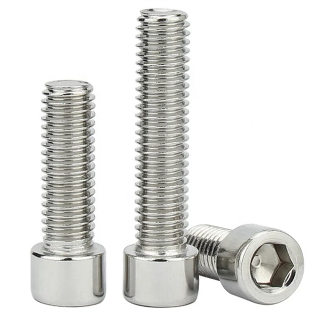 Hot products DIN912 Aluminum anodized hex socket head cap screws aluminum black screw for bicycle screw