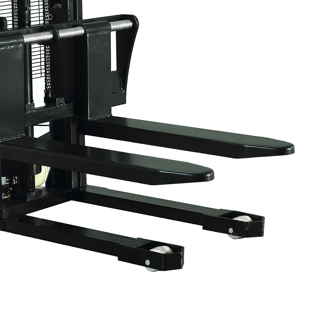 Hydraulic Oil Drum1.5ton 3m Self Load Forklift Manual Stacker Forklift