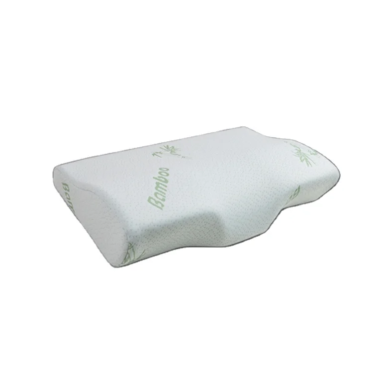 Anti Snore Widely Used Superior Quality Cervical Piping Design High End Butterfly Anti Snore Pillow For Neck Pain Relief