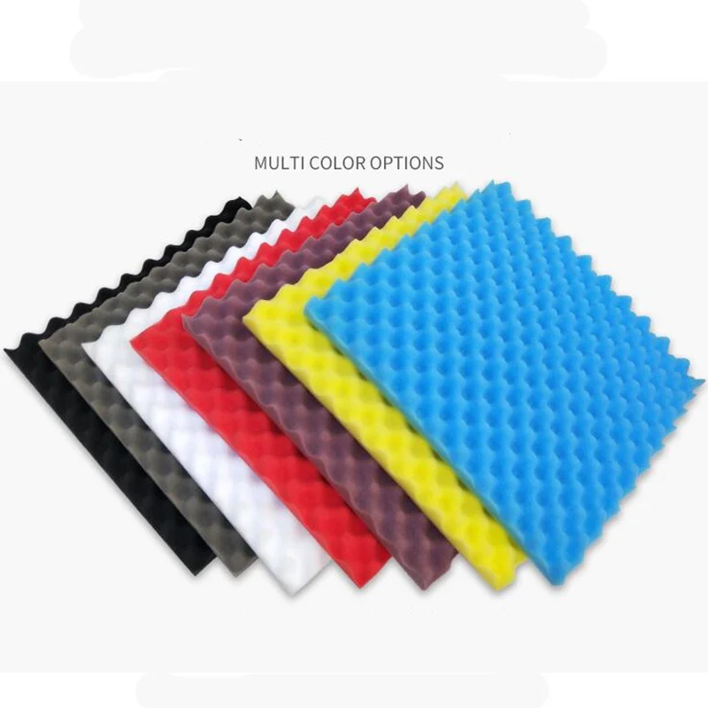 Anika Soundproof acoustic foam wave shape sound absorbing material for studio acoustic egg crate foam