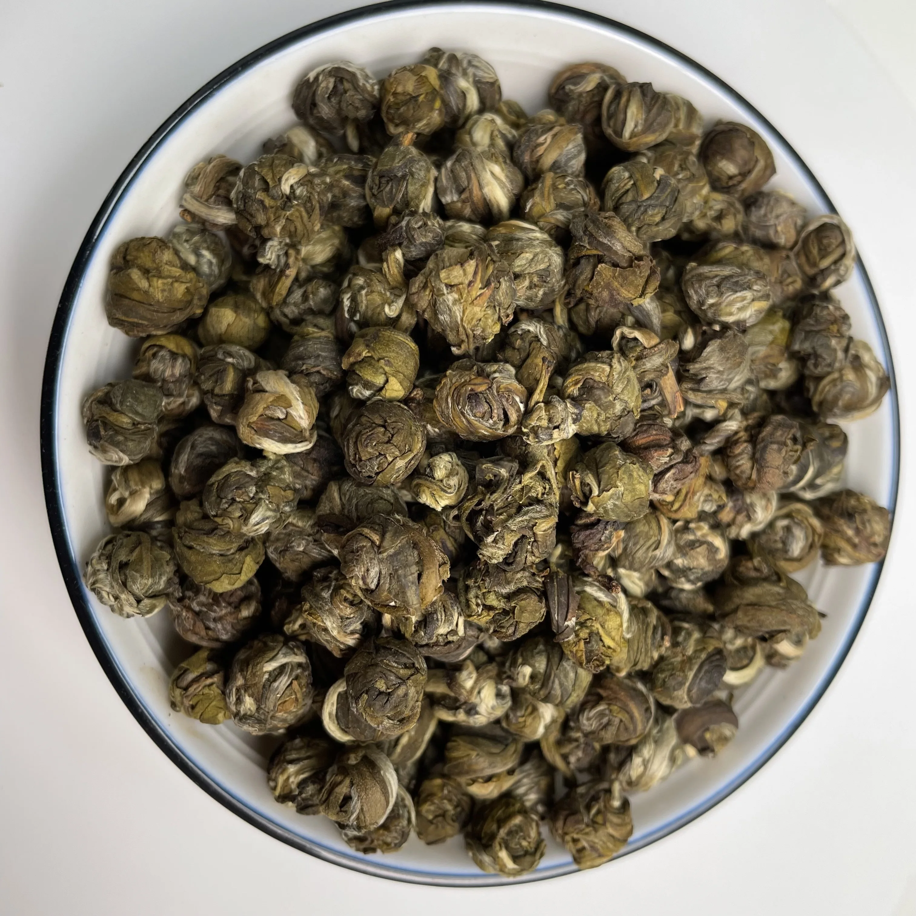 High Quality Factory Price Made in China Jasmine Dragon Pearls Fragrance Scented Best Green Tea Phoenix Eyes