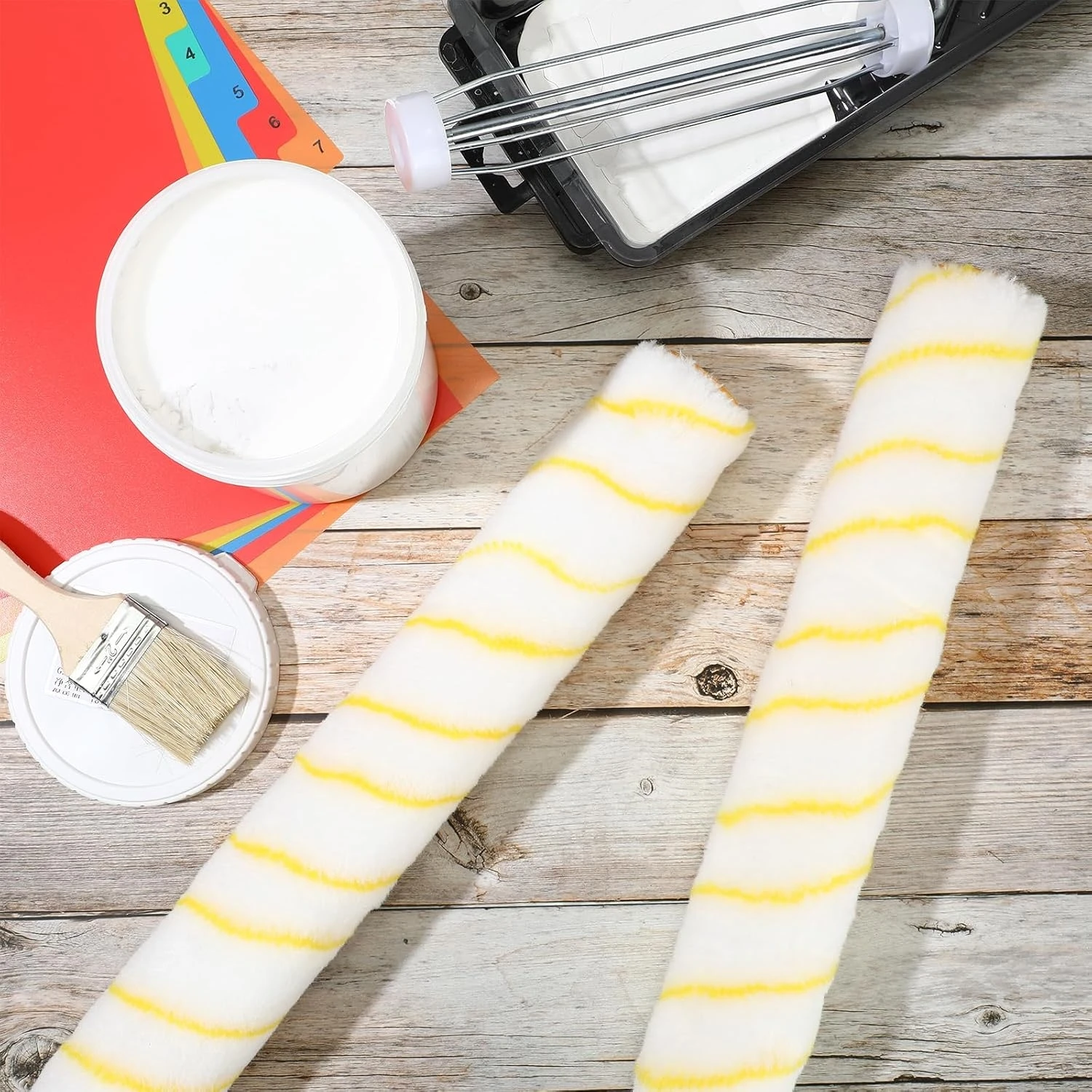 Pental Painting Tools 18 Inch Quick Acrylic Fiber Paint Roller For Floor and Wall