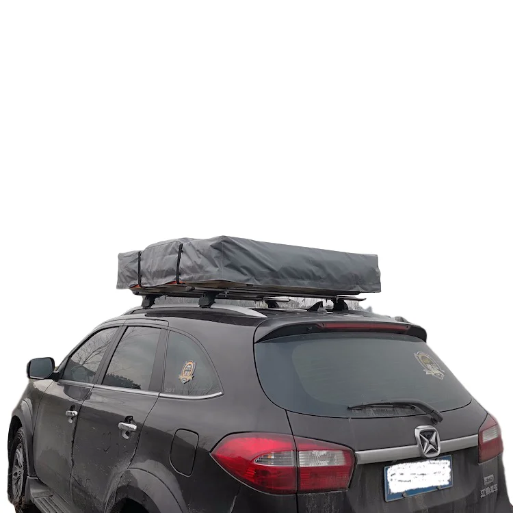 Rooftop Camping Tent 4x4 SUV Jeep Car Camping Soft Shell Roof Top Tent with Two Ladder