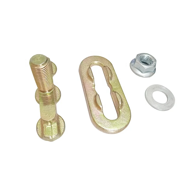 Soucing Factory Track Rail Triple Stud Fitting Lug Threaded E/ L Track Accessories for Airline Cargo Tie Down Anchor Point