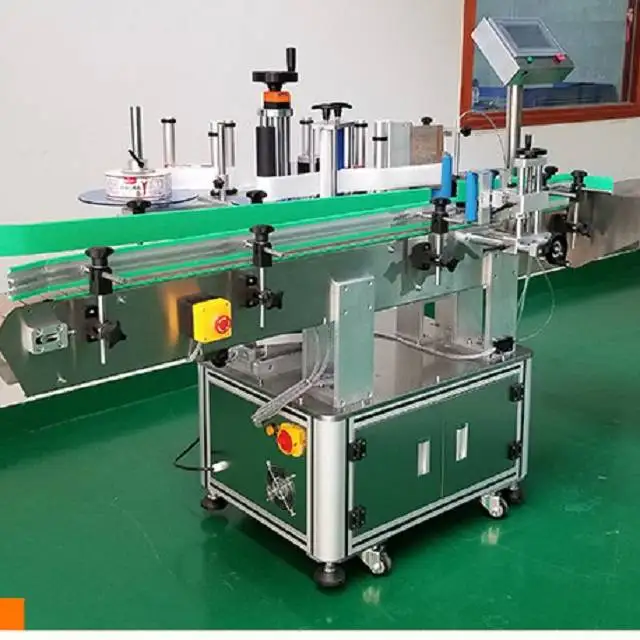Round Water Bottle Label Printing Machine Labeling Machine Price Bottle Sticker Labeling Machine