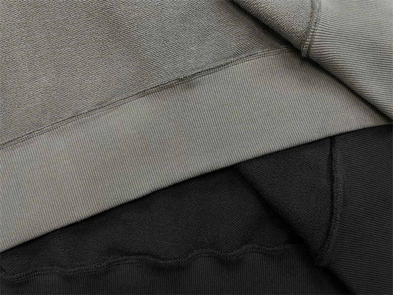 HZ006 China clothing manufacturer full zip up hoodie custom vintage acid wash zip up french terry hoodie men