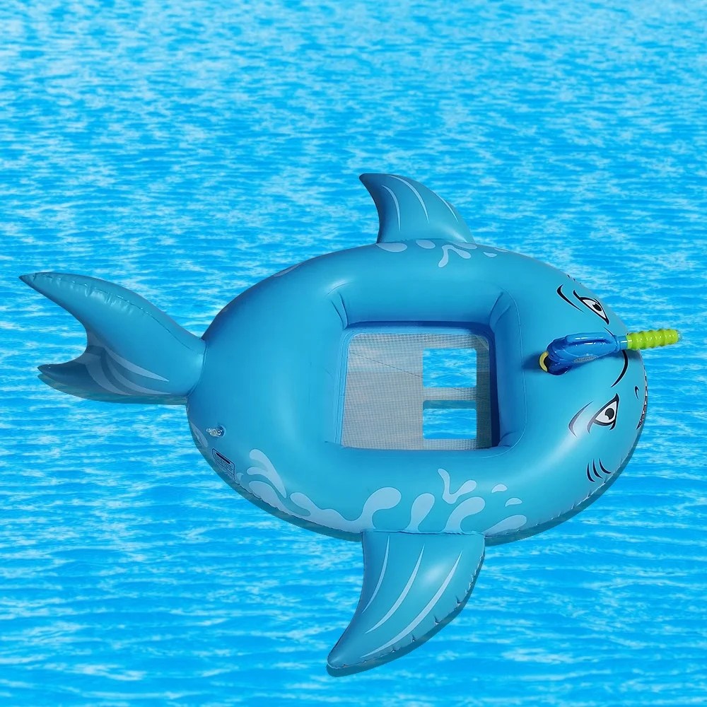 Shark Inflatable Baby Swimming Pool Float Children Toddler Swim Ring for Kid