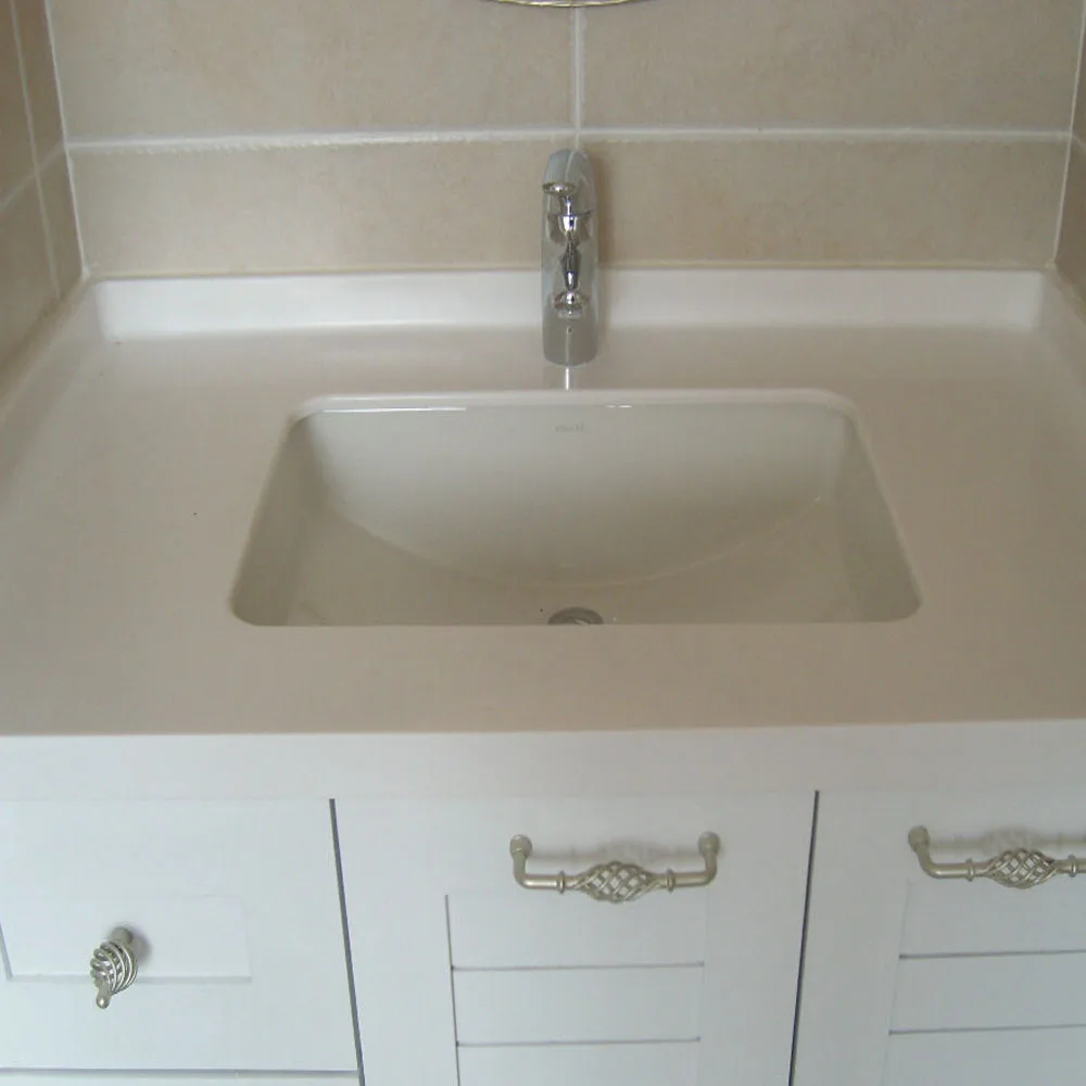 Natural White Marble Countertop Vanity Tops Real Stone Kitchen Bathroom