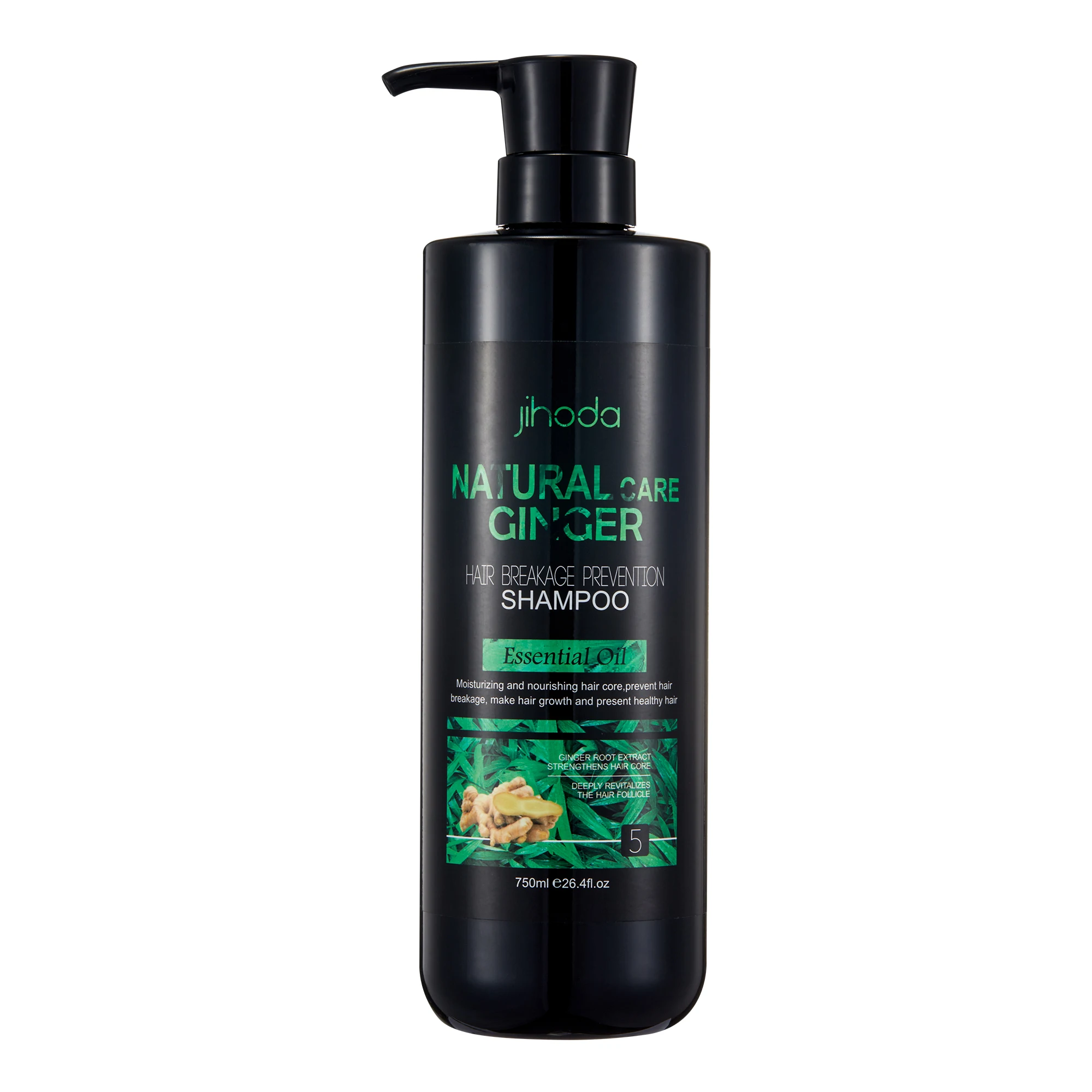 Natural Care Ginger Essence Hair Breakage Prevention Essential Oil Shampoo Anti-loss Strengthen Hair roots with Factory Price